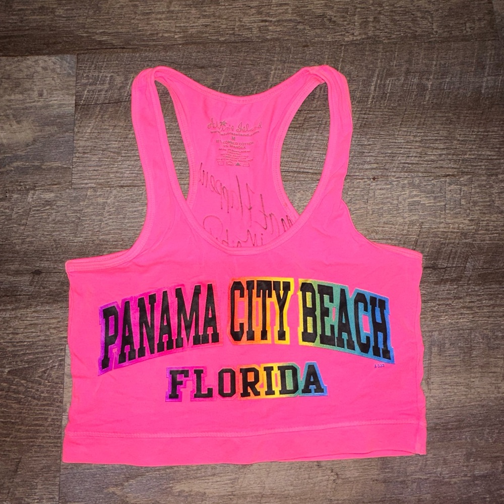 Panama City Beach Crop Top View 2